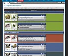 Game results show goals by period and game totals